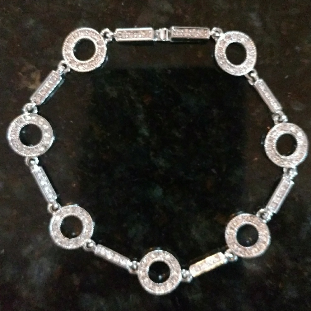 Vintage Rhinestone Monet Bracelet